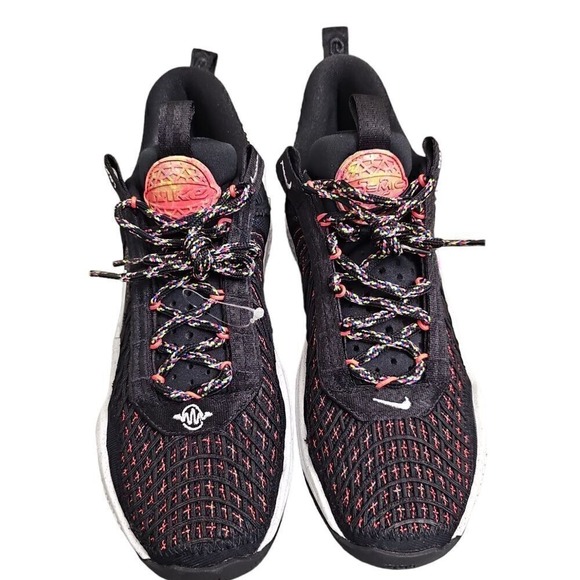 Nike Cosmic Unity Basketball Shoes Black Pink Multicolor Athletic Men\'s‎ 8.5 New